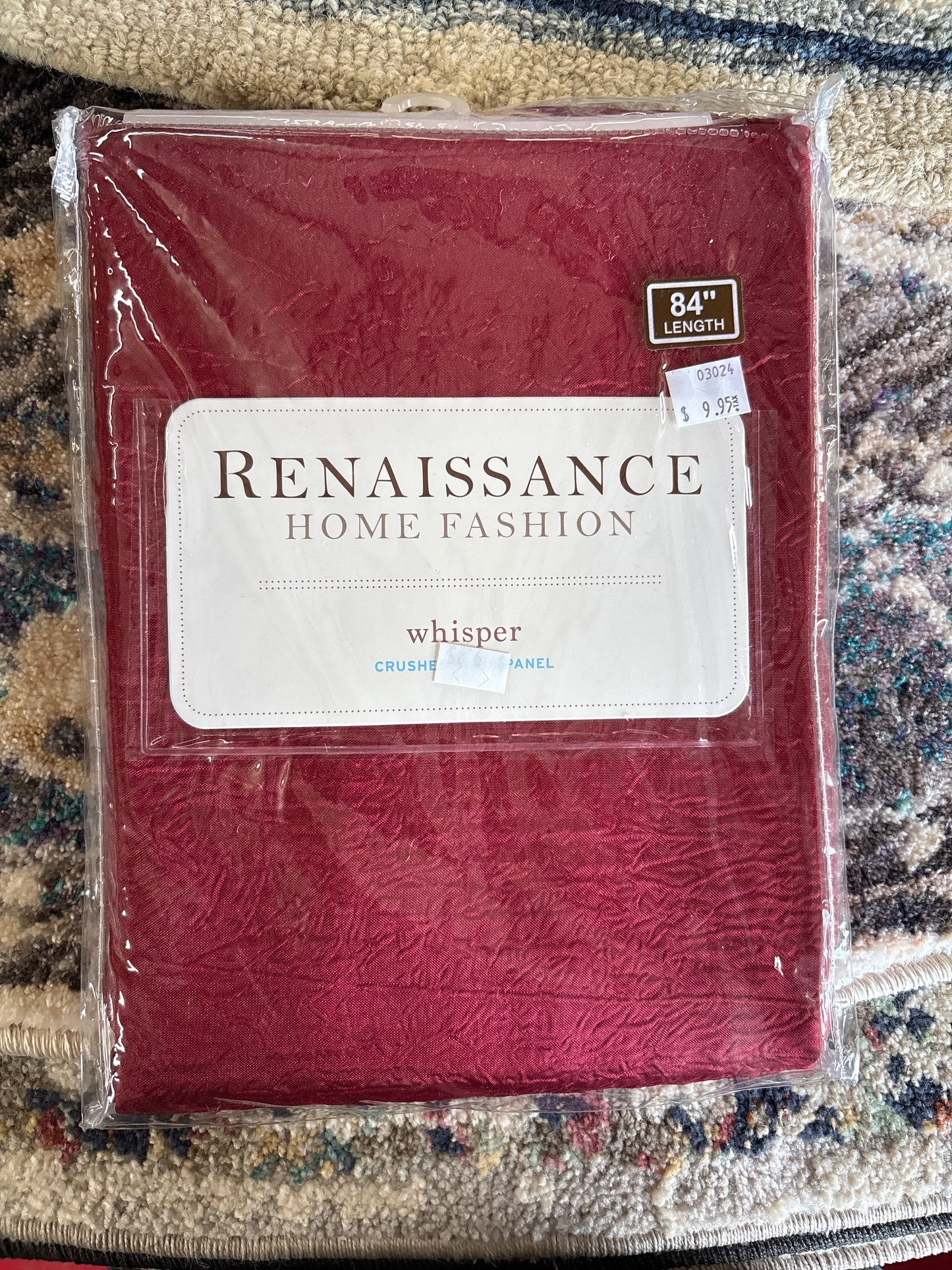 Renaissance Home Fashion Crushed Satin Panel