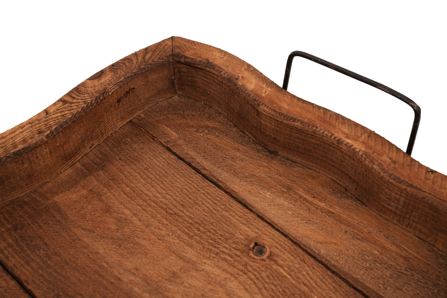 Glenrock Scalloped Farmhouse-Wood Tray-Rustic-13x20 inches