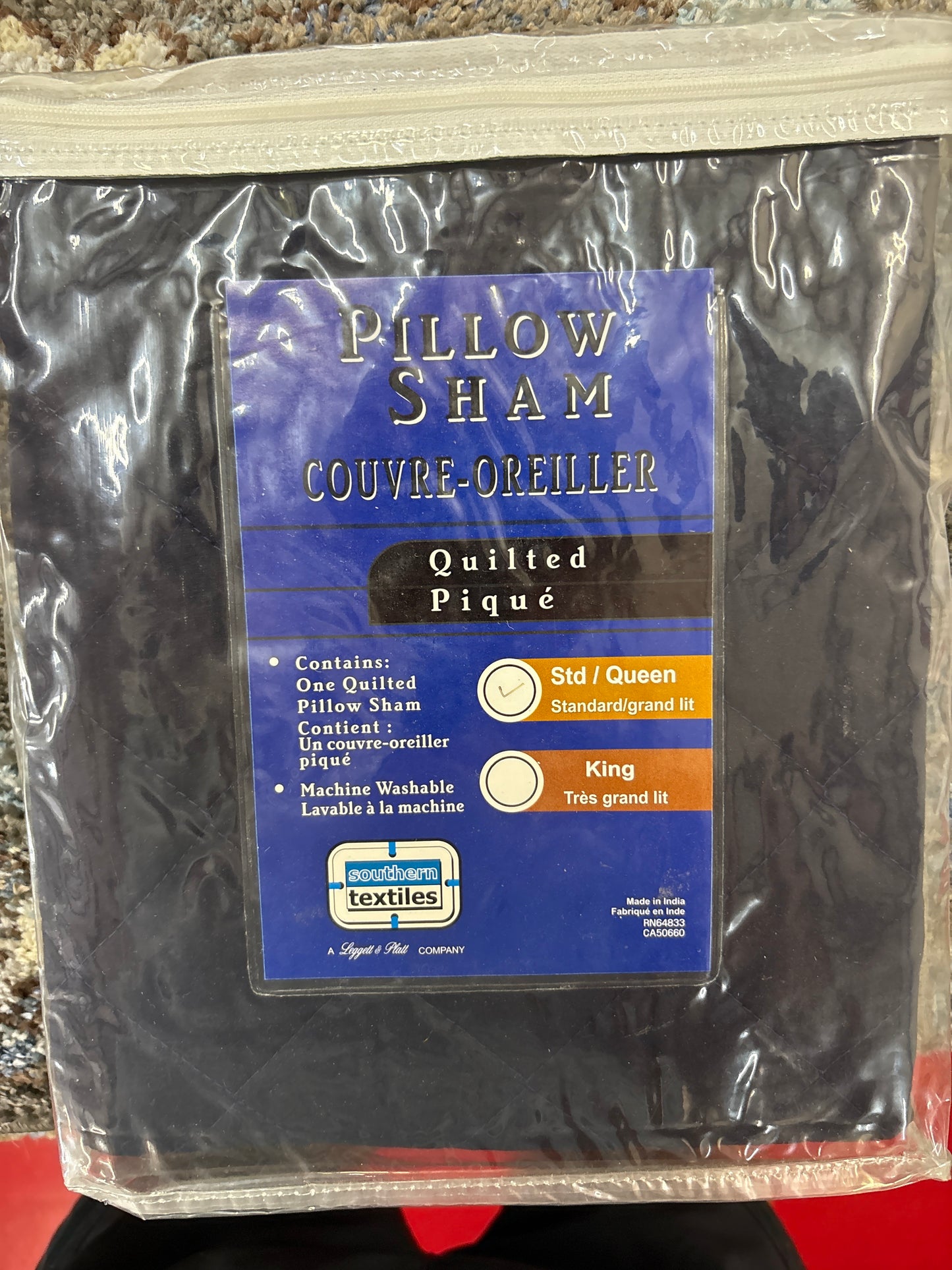Southern Textiles Quilted Pillow Sham