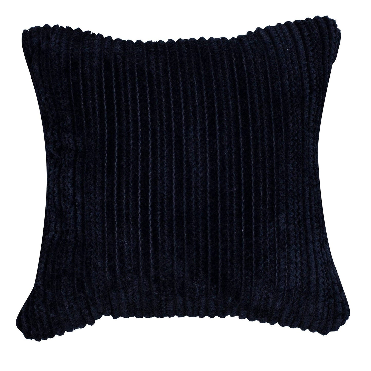 Daphne Ribbed Textured Decorative Throw Pillow, 20x20 Inches