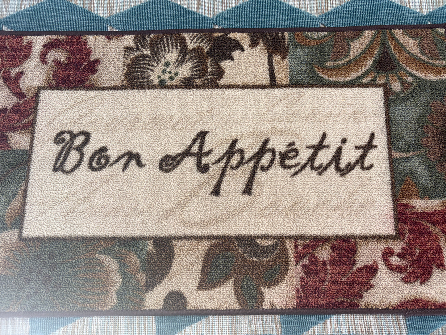 Bon Appetit Kitchen Mat