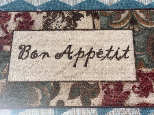Bon Appetit Kitchen Mat