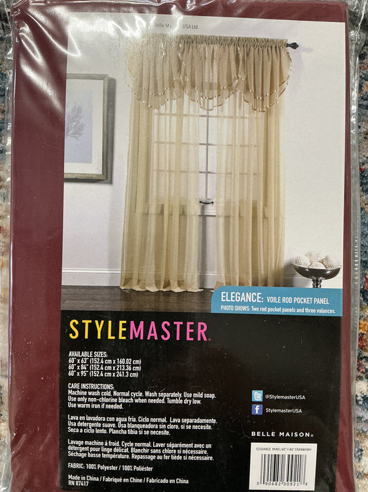 Stylemaster Elegance Sheers