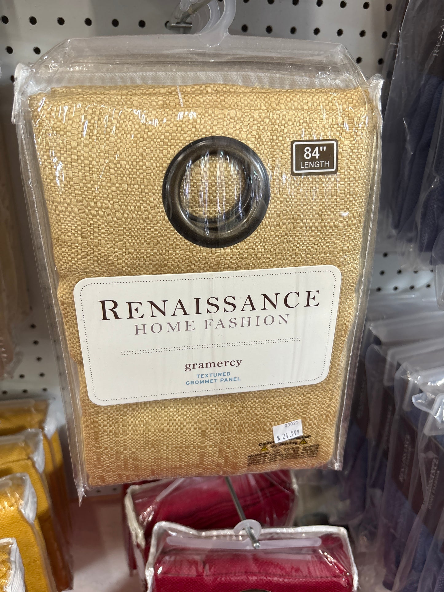 Renaissance Home Fashion Gramercy Textured Grommet Panel