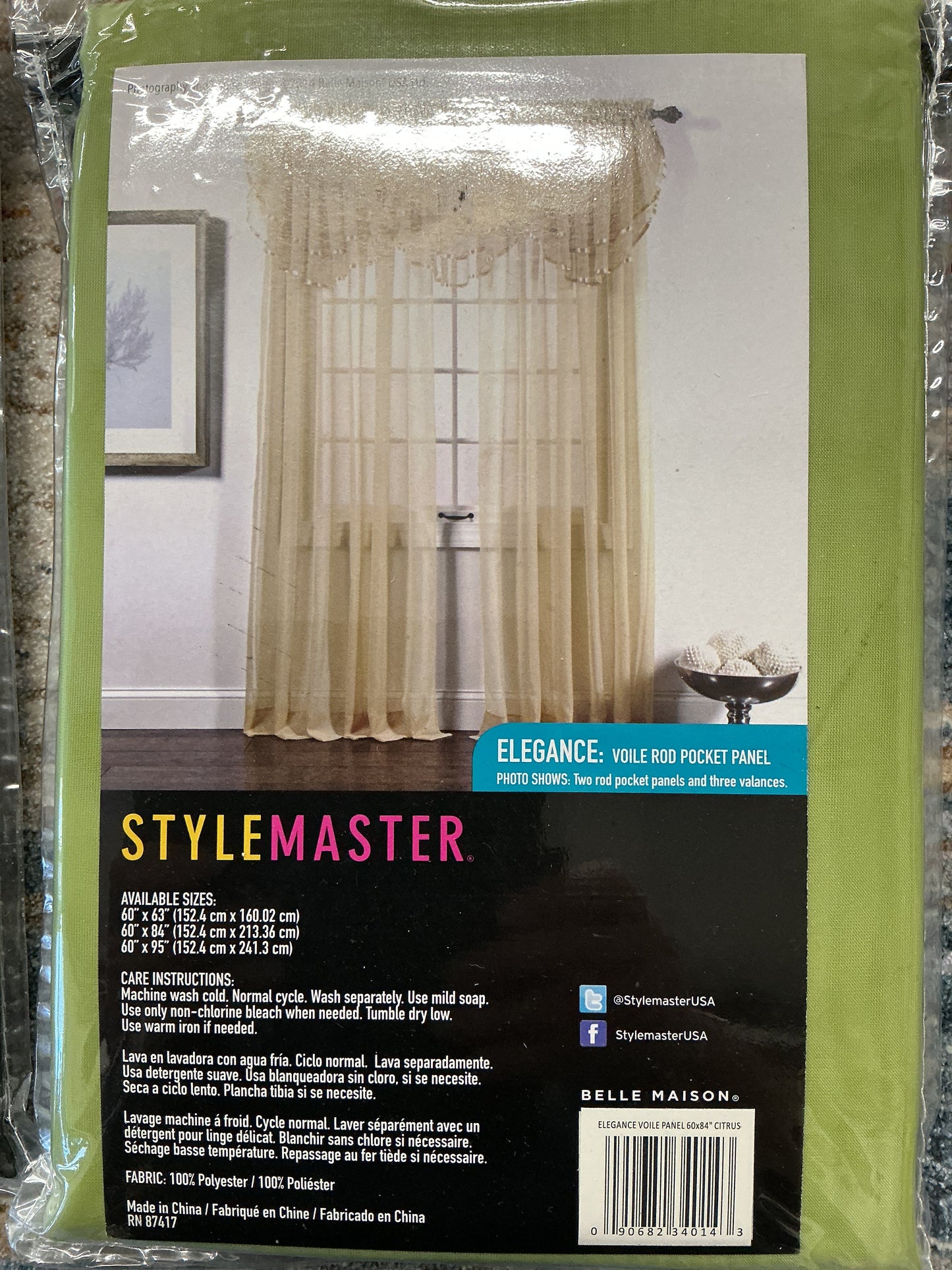 Stylemaster Elegance Sheers