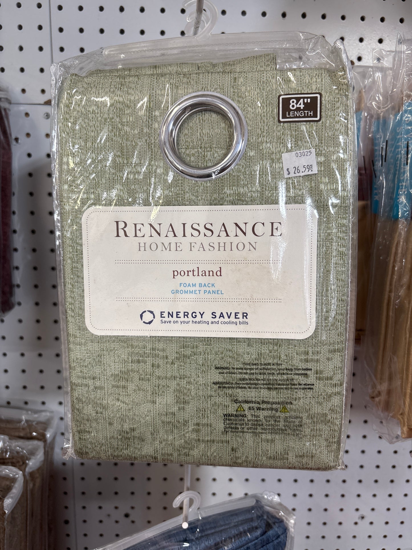 Renaissance Home Fashion Portland Energy Saver Foam Back Grommet Panel