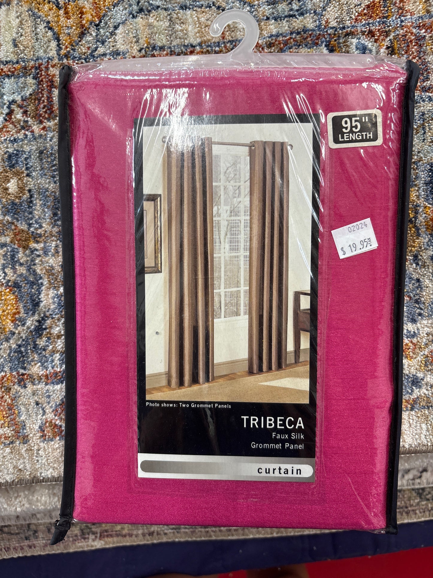 Tribeca Faux Silk Grommet Panel