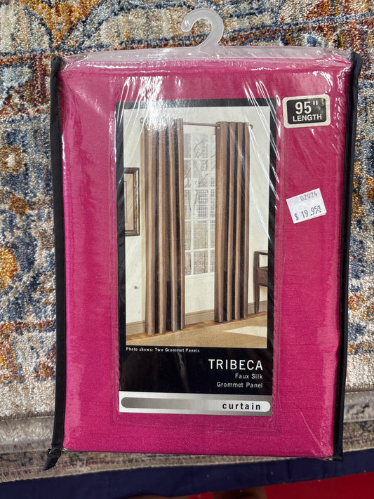 Tribeca Faux Silk Grommet Panel