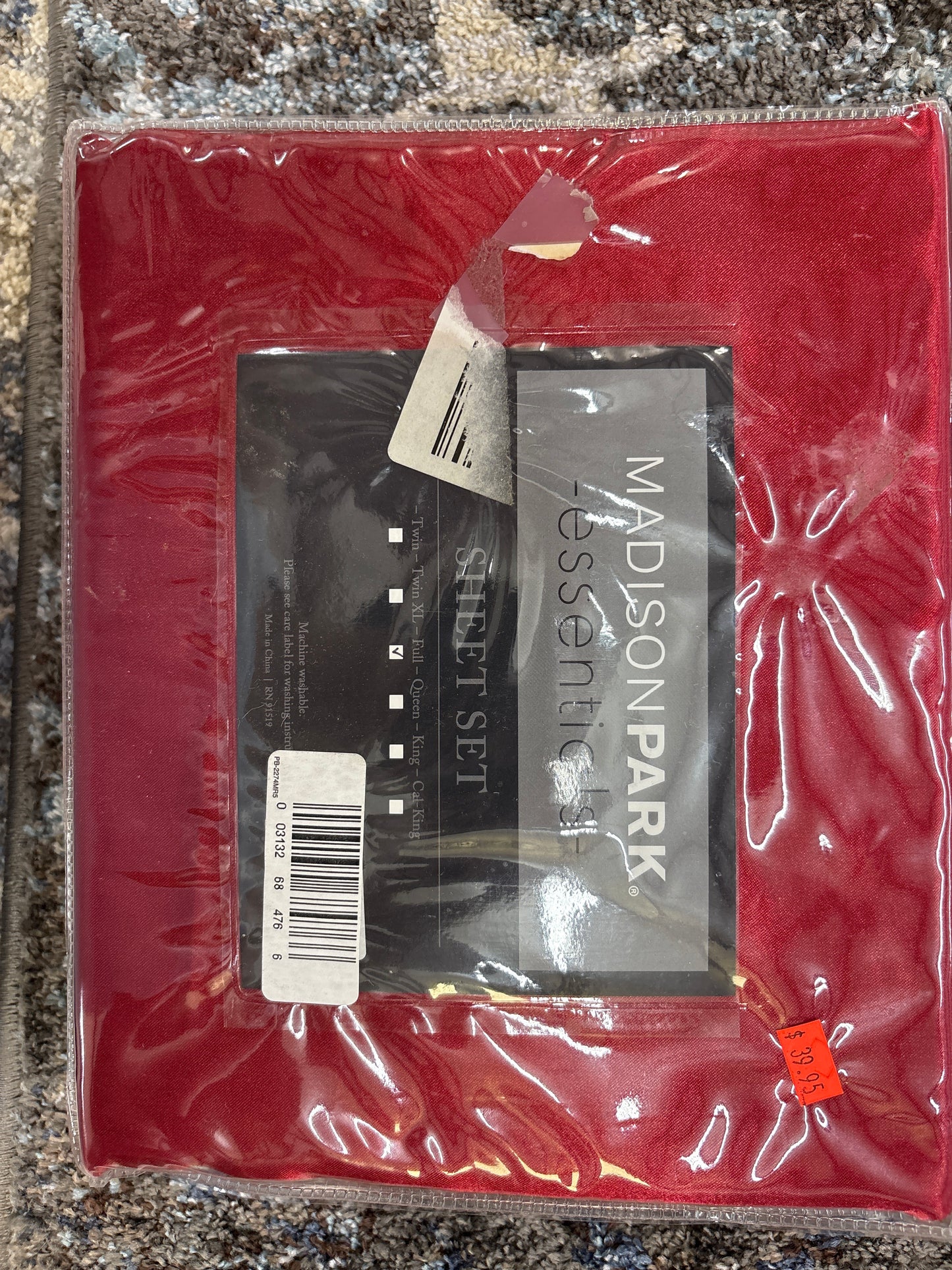 Madison Park Essentials Full Sheet Set