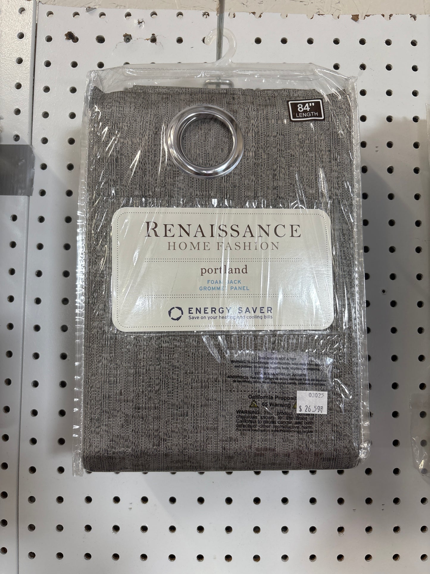 Renaissance Home Fashion Portland Energy Saver Foam Back Grommet Panel