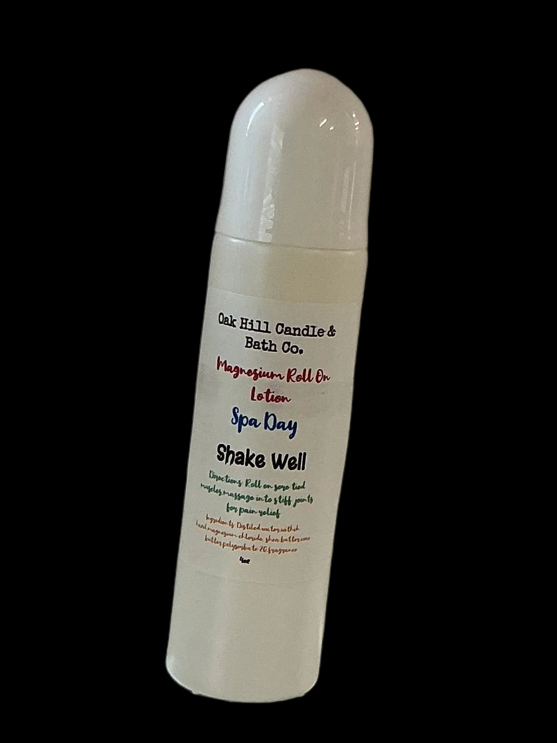 Oak Hill Magnesium Roll On Lotion