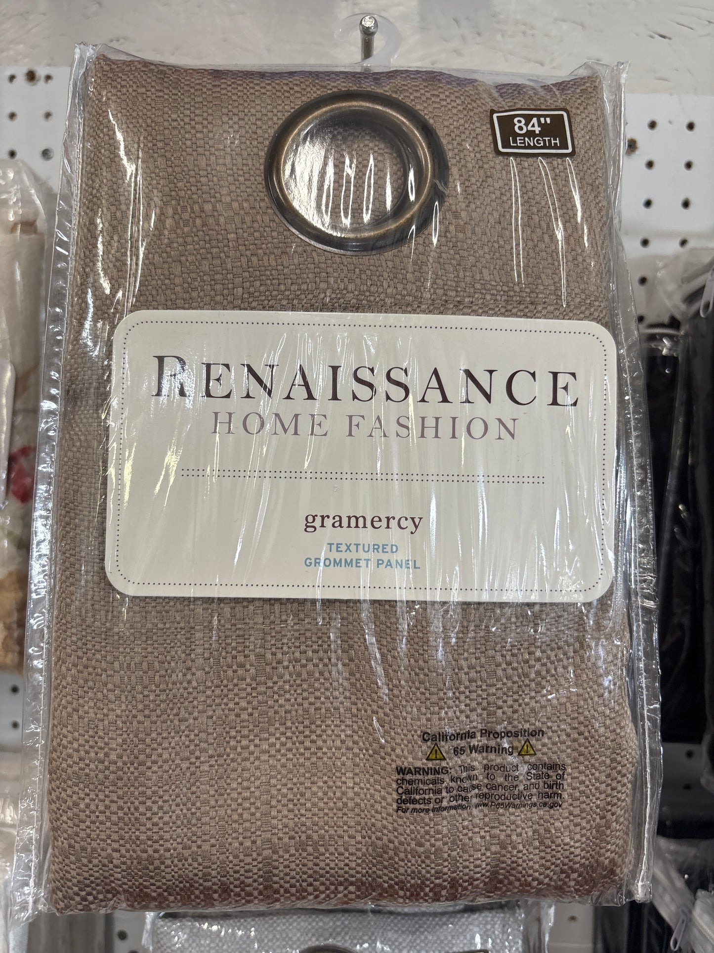 Renaissance Home Fashion Gramercy Textured Grommet Panel