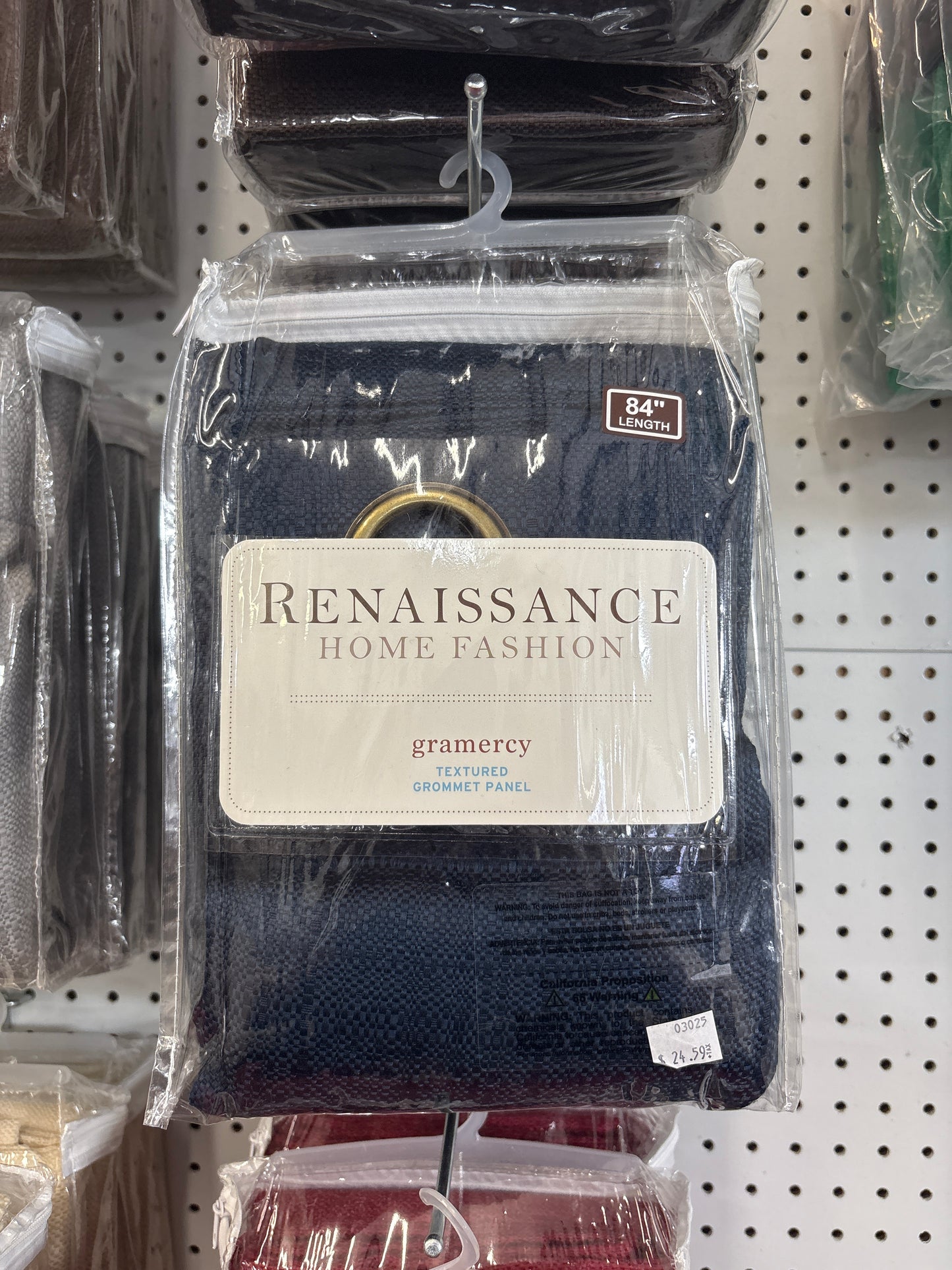 Renaissance Home Fashion Gramercy Textured Grommet Panel
