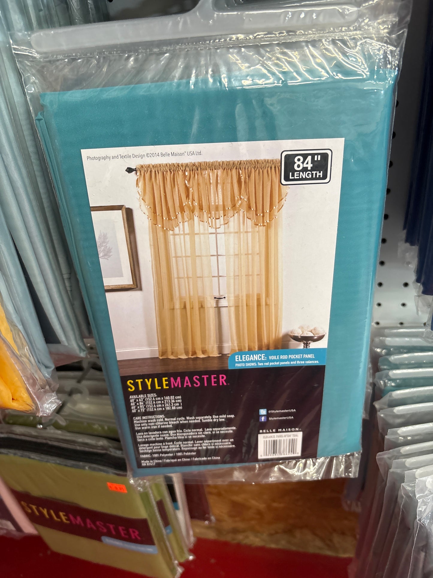 StyleMaster Elegance Voile Rod Pocket Panel