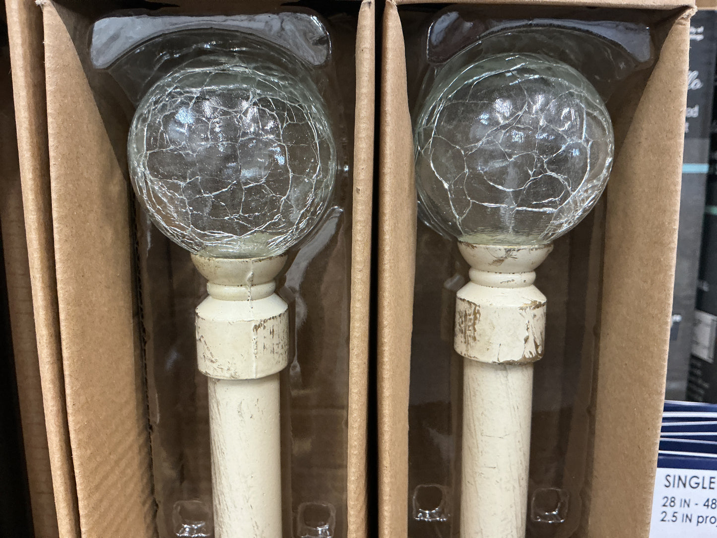 Metallo Decorative Rod & Finial Set