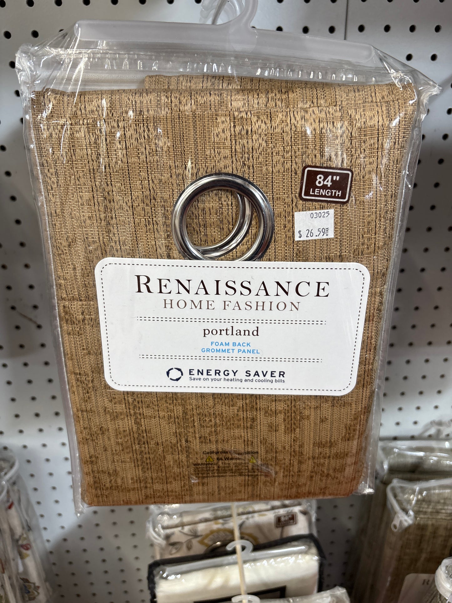 Renaissance Home Fashion Portland Energy Saver Foam Back Grommet Panel