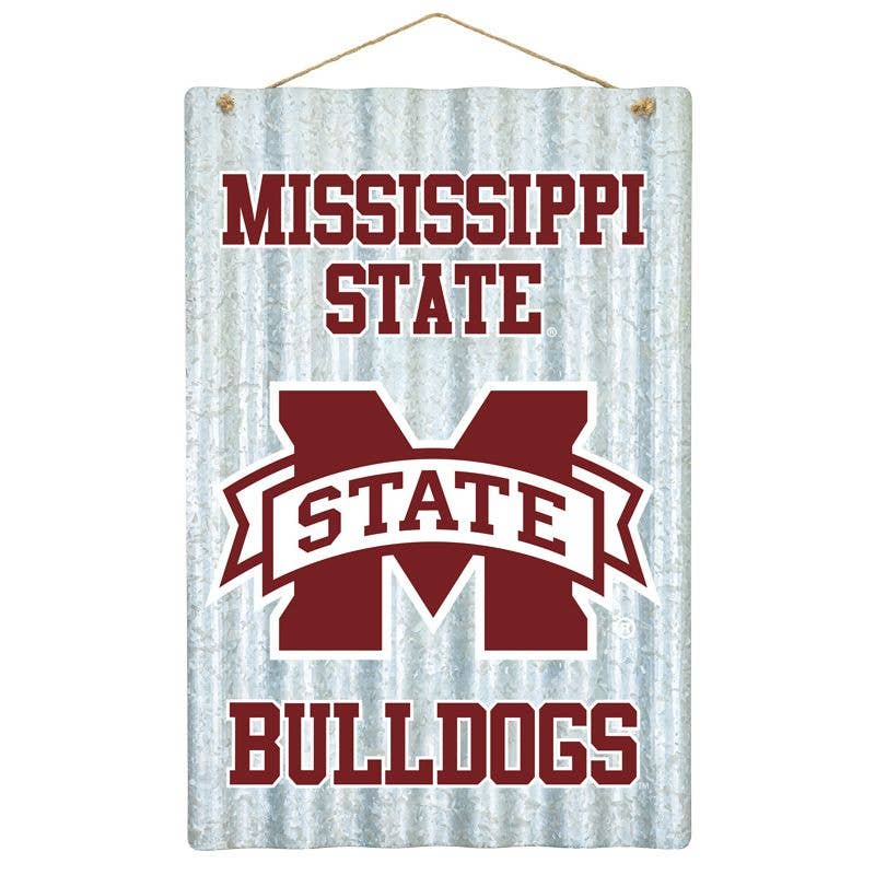 Mississippi State Bulldogs Corrugated Sign