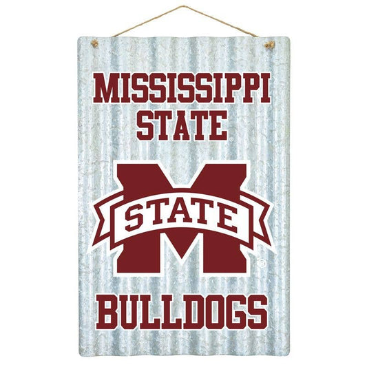 Mississippi State Bulldogs Corrugated Sign