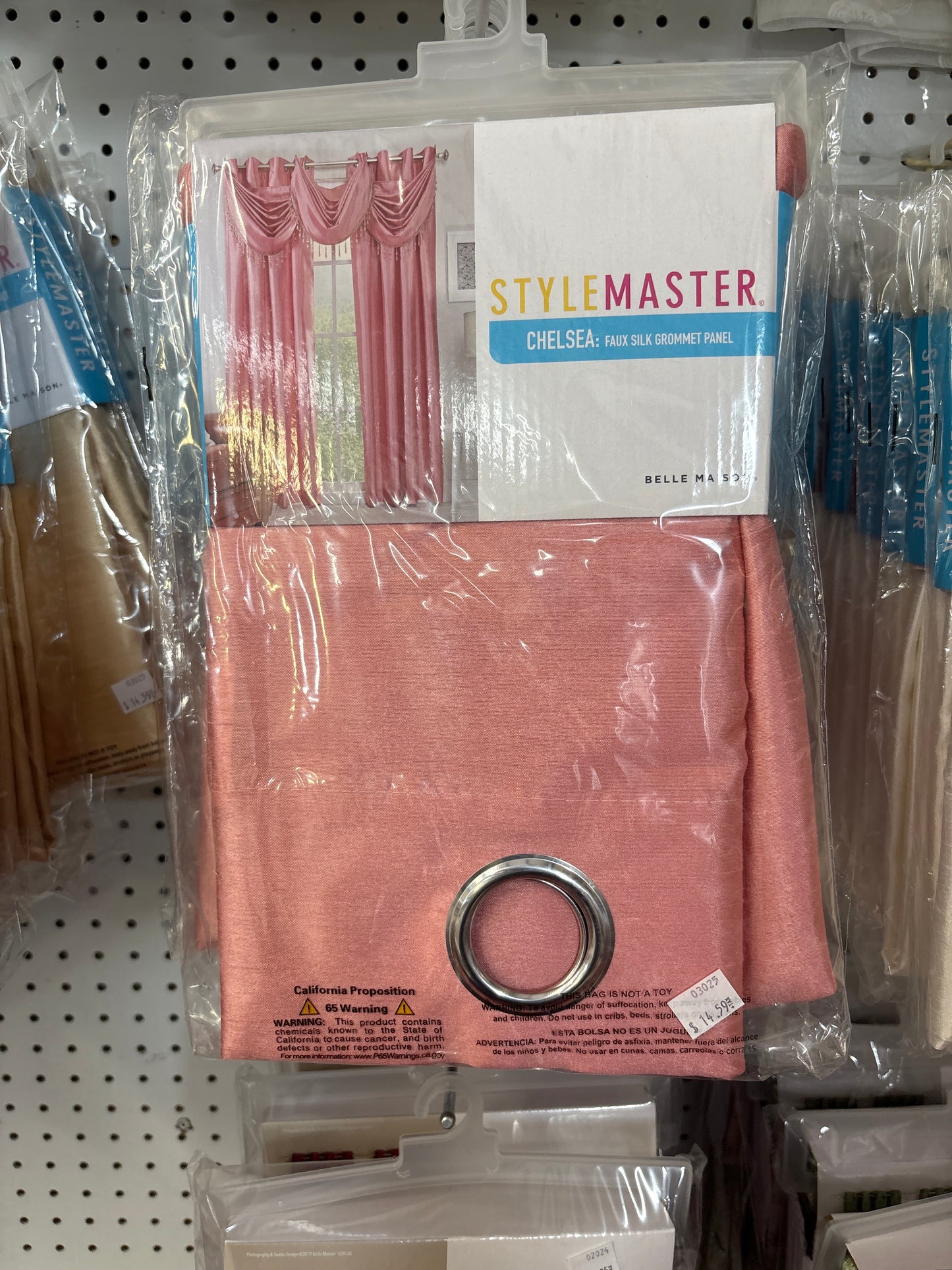StyleMaster Chelsea Faux Silk Grommet Panel