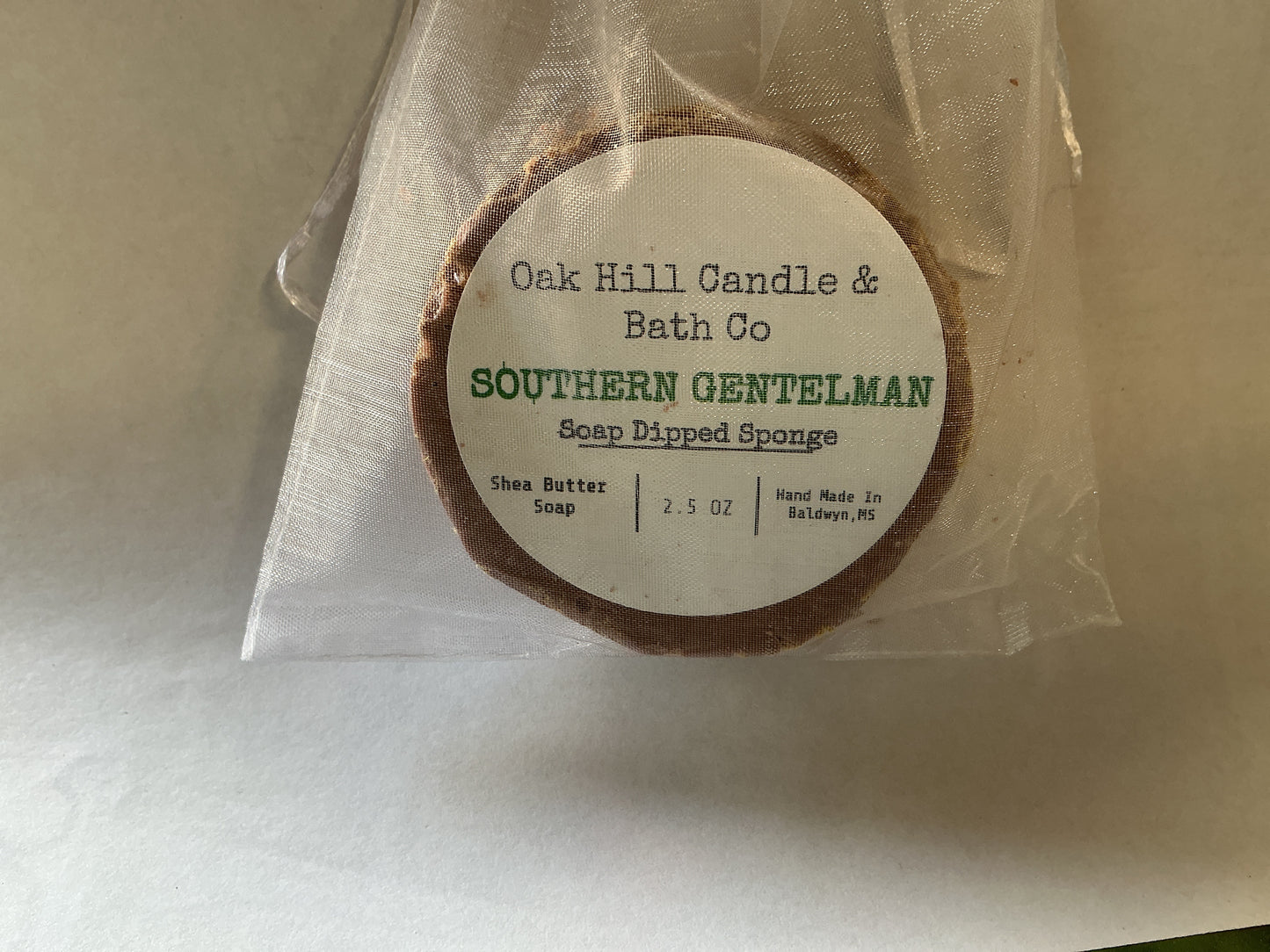 Oak Hill Small Soap Dipped Sponge