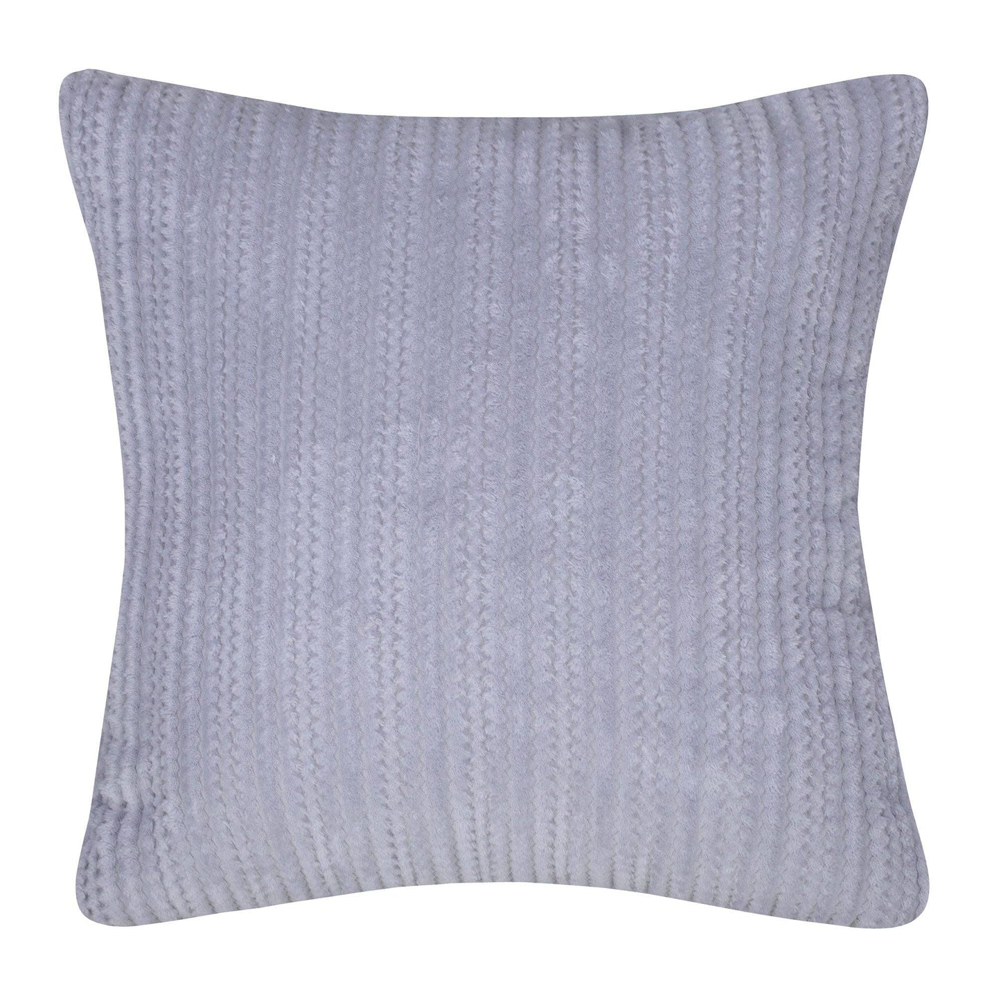 Daphne Ribbed Textured Decorative Throw Pillow, 20x20 Inches