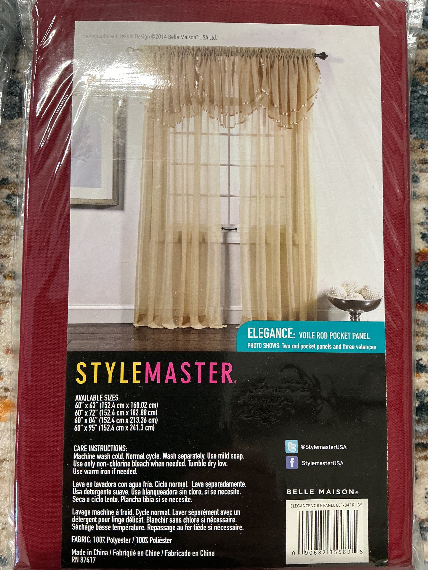 Stylemaster Elegance Sheers