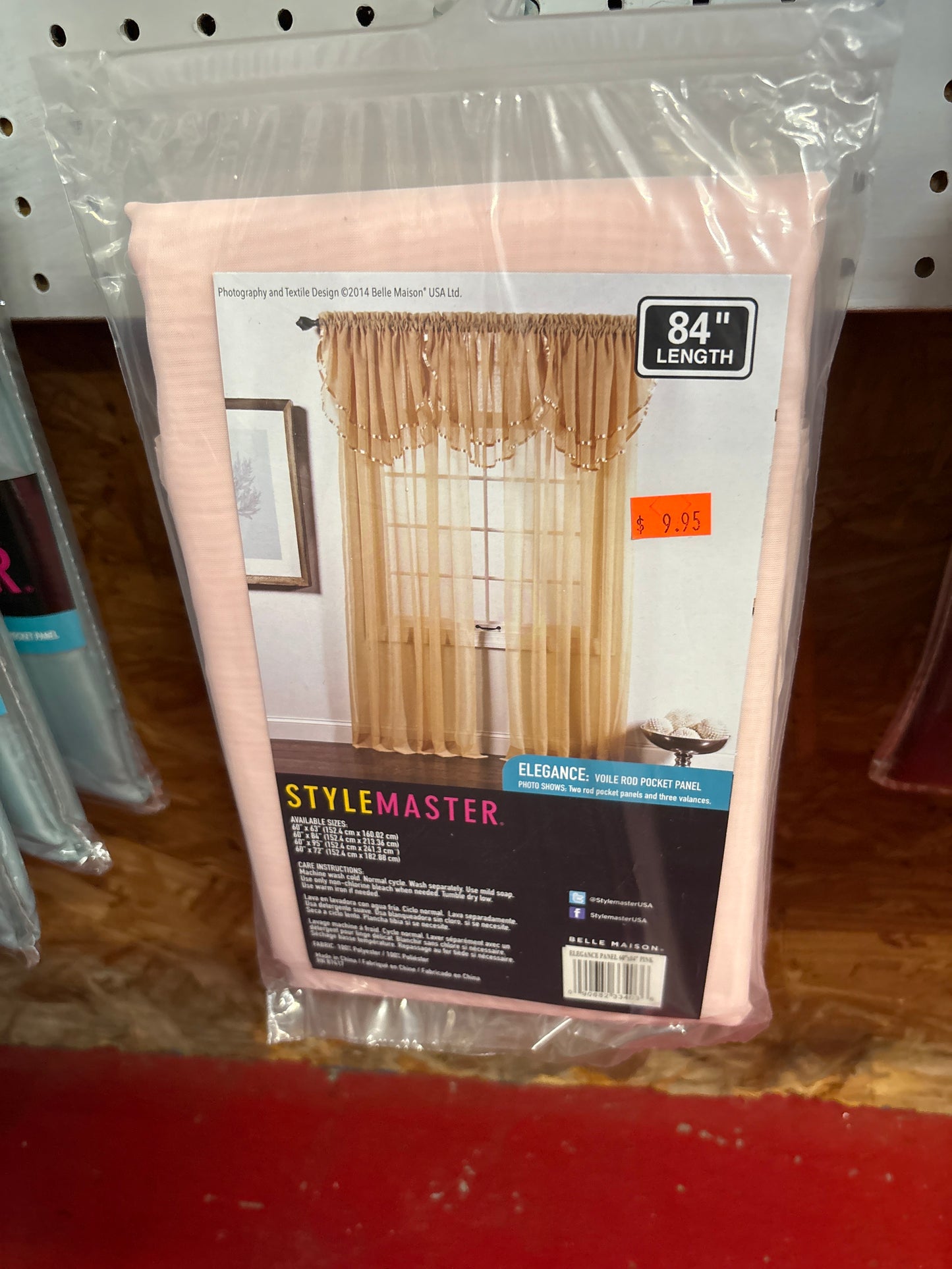 StyleMaster Elegance Voile Rod Pocket Panel