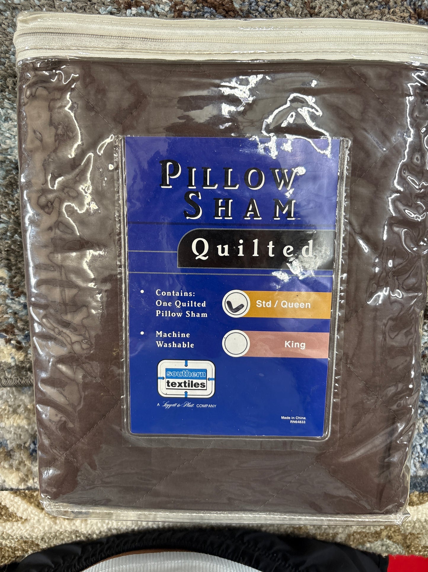 Southern Textiles Quilted Pillow Sham