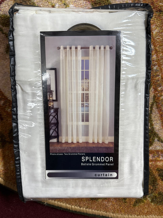 Splendor Batiste Grommet Panel Curtain