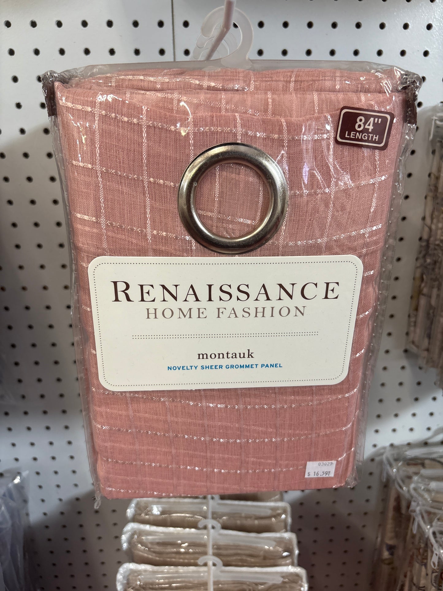 Renaissance Home Fashion Montauk Novelty Sheer Grommet Panel