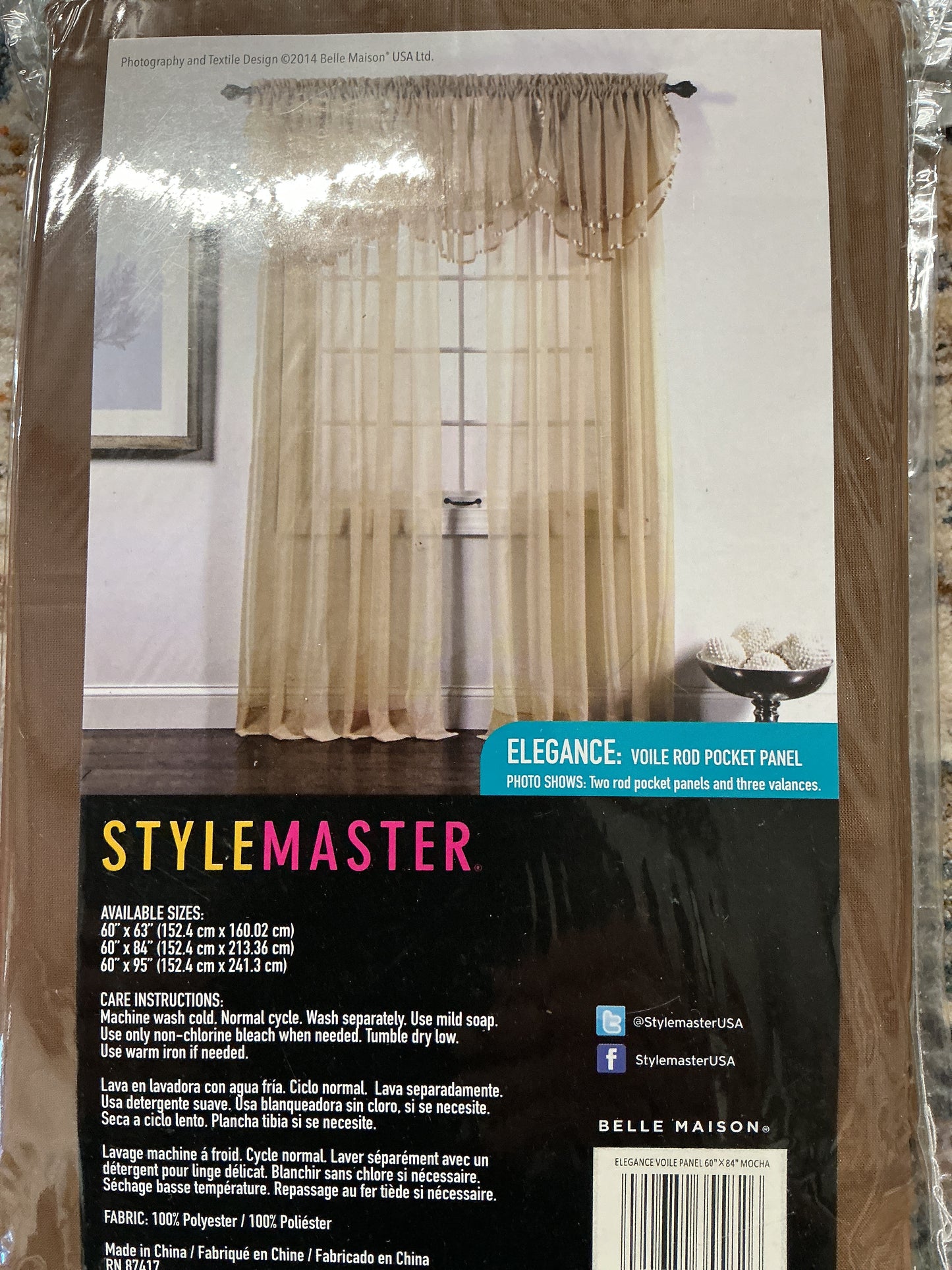 Stylemaster Elegance Sheers