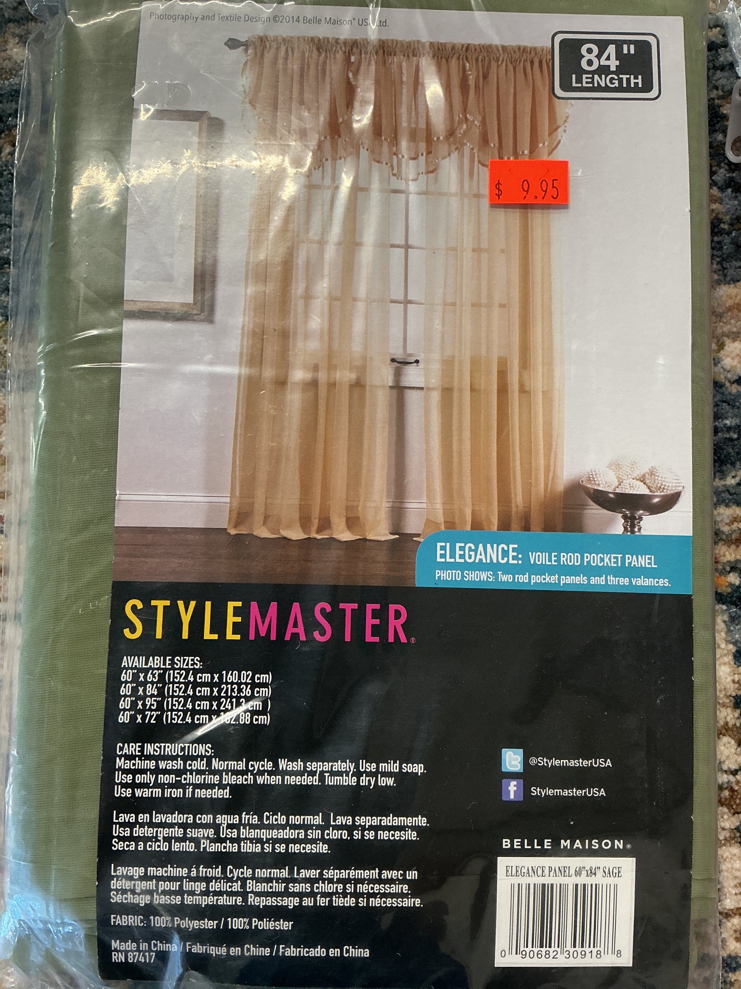 Stylemaster Elegance Sheers