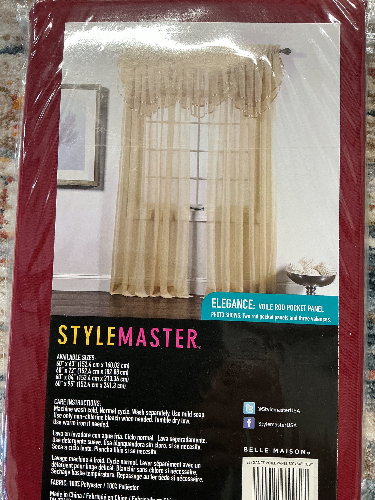 Stylemaster Elegance Sheers