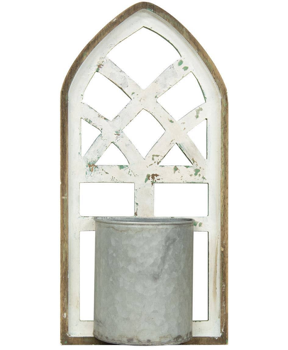 Architectural Arch Wall Planter, 2 Assorted